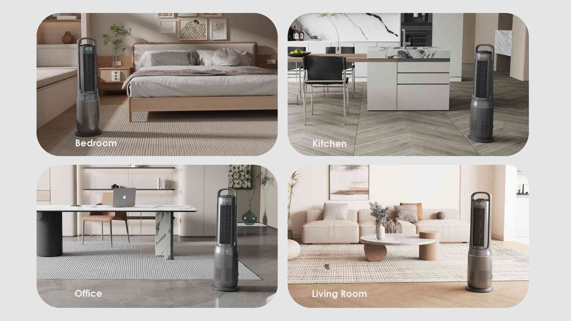 Air Purifier Supplier HEPA Air Cleaner for Home with Touch Panel AP-HT-M1549RS