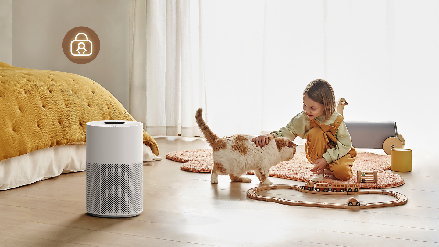 Fabricante chino de purificadores de aire: filtro de aire inteligente con sensor para el hogar y la oficina.