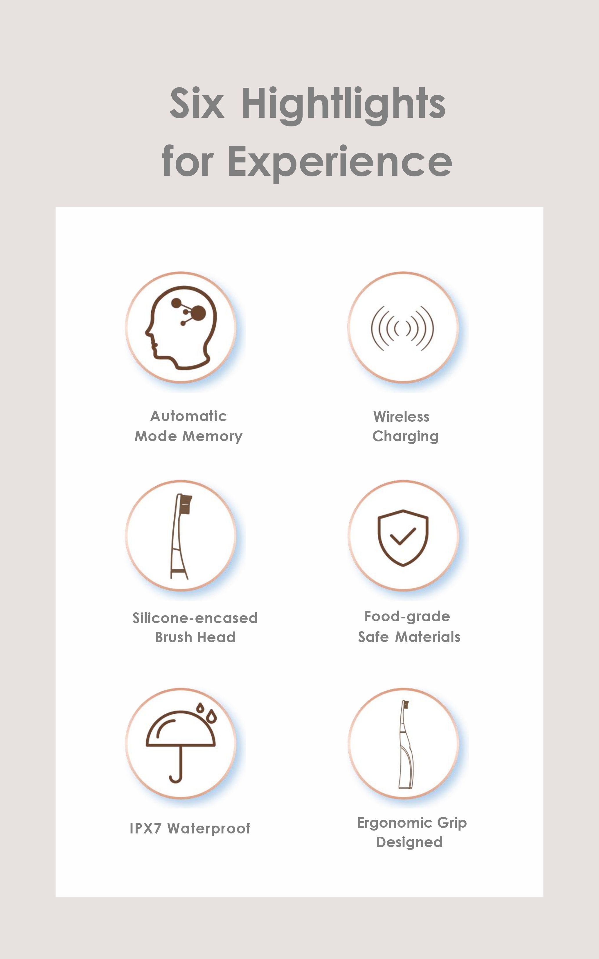 Ĉina Elektra Dentobroso Fabriko Ultrasona Dentobroso por Plenkreskuloj 348000VPM 3 Reĝimoj