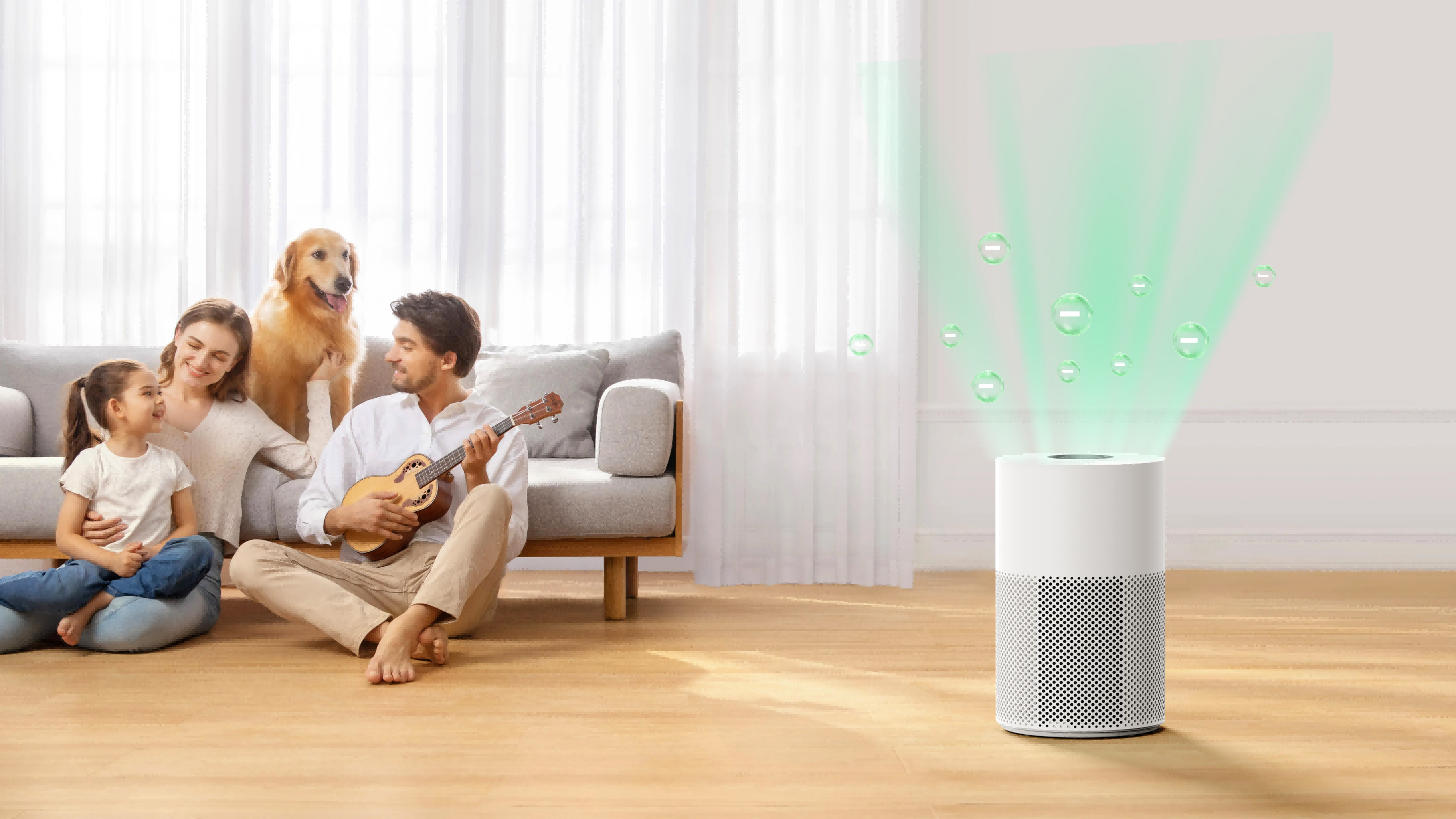 Fabricación de purificadores de aire inteligentes Comefresh con filtro HEPA H13 (OEM/ODM)