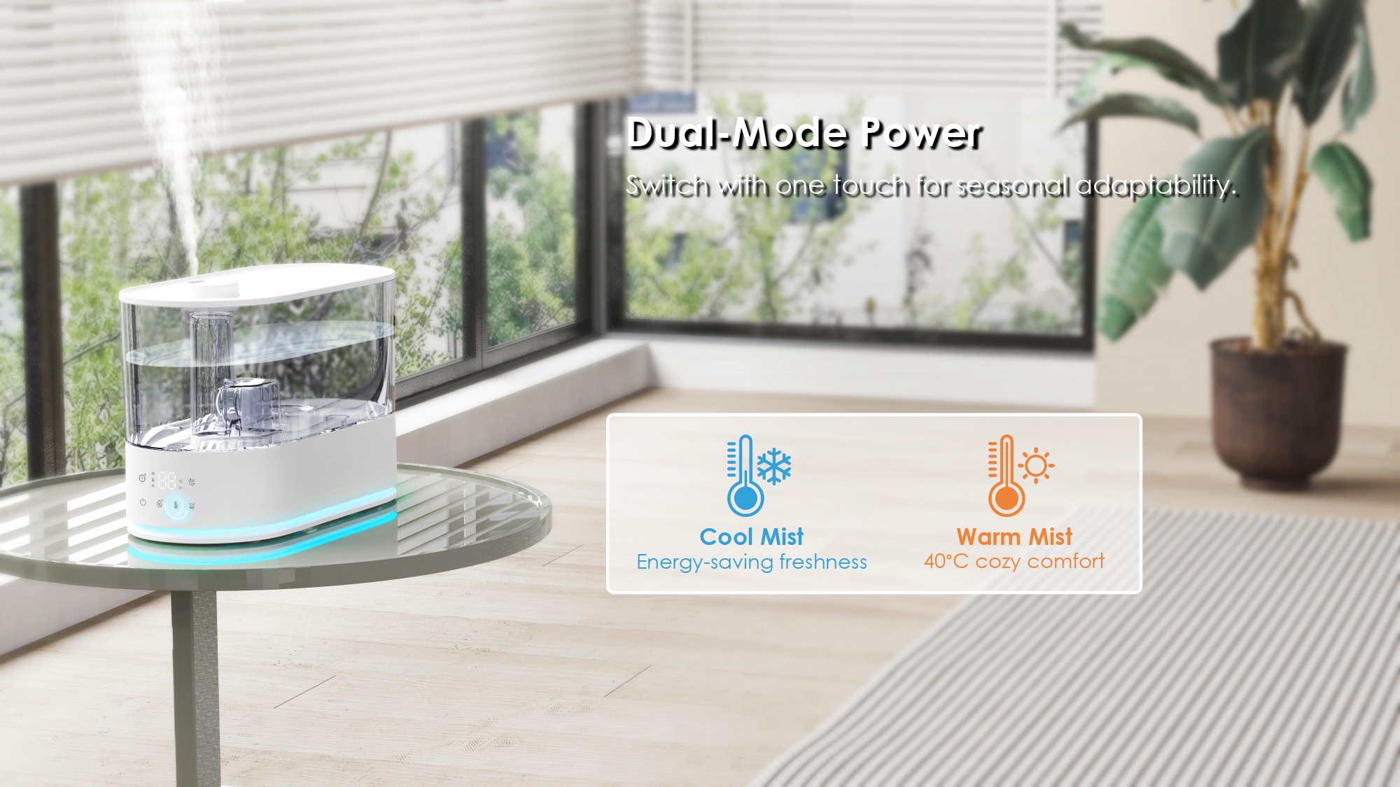 Proveïdor d'humidificadors Humidificador silenciós de farciment superior per a dormitoris de casa