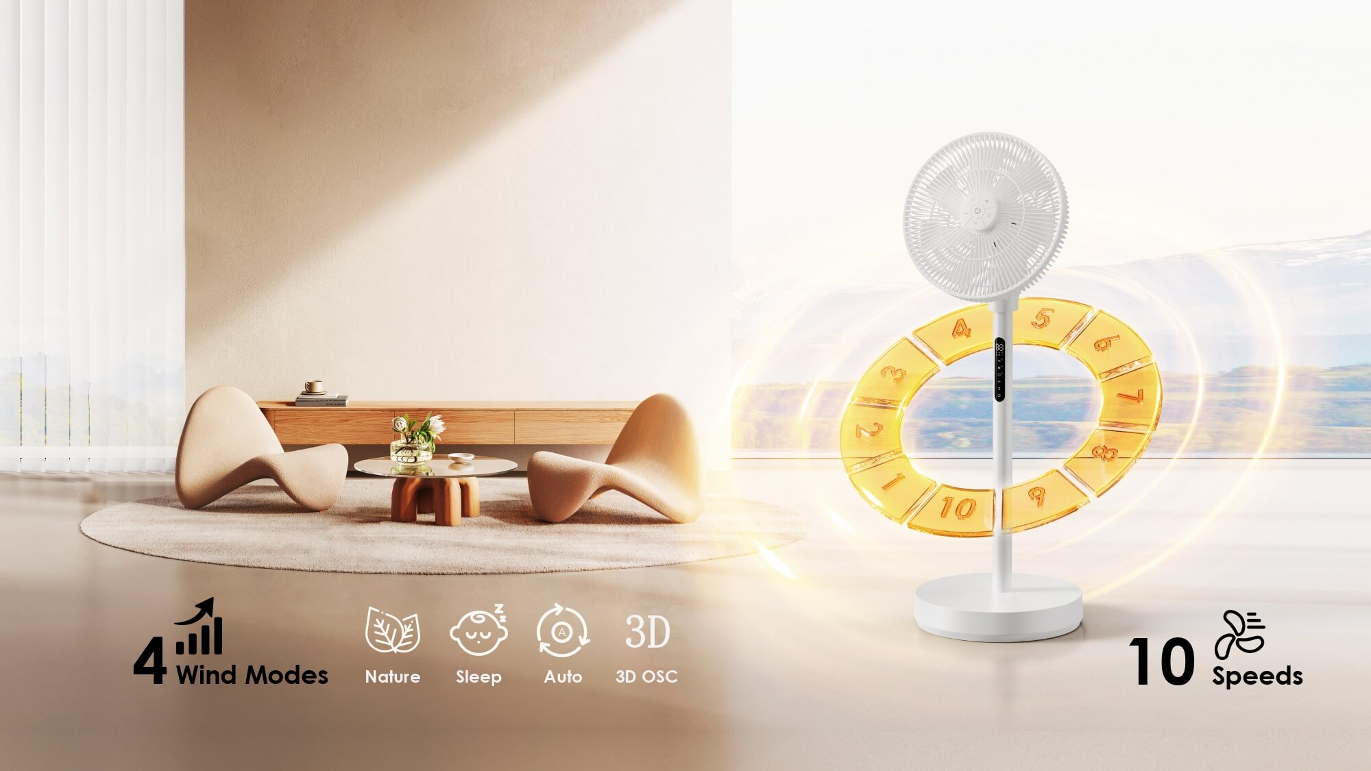 12-inch-Rechargeable-Stand-Floor-Fan-Pedestal-Fan-with-BLDC-Motor-150-Degree-Oscillating