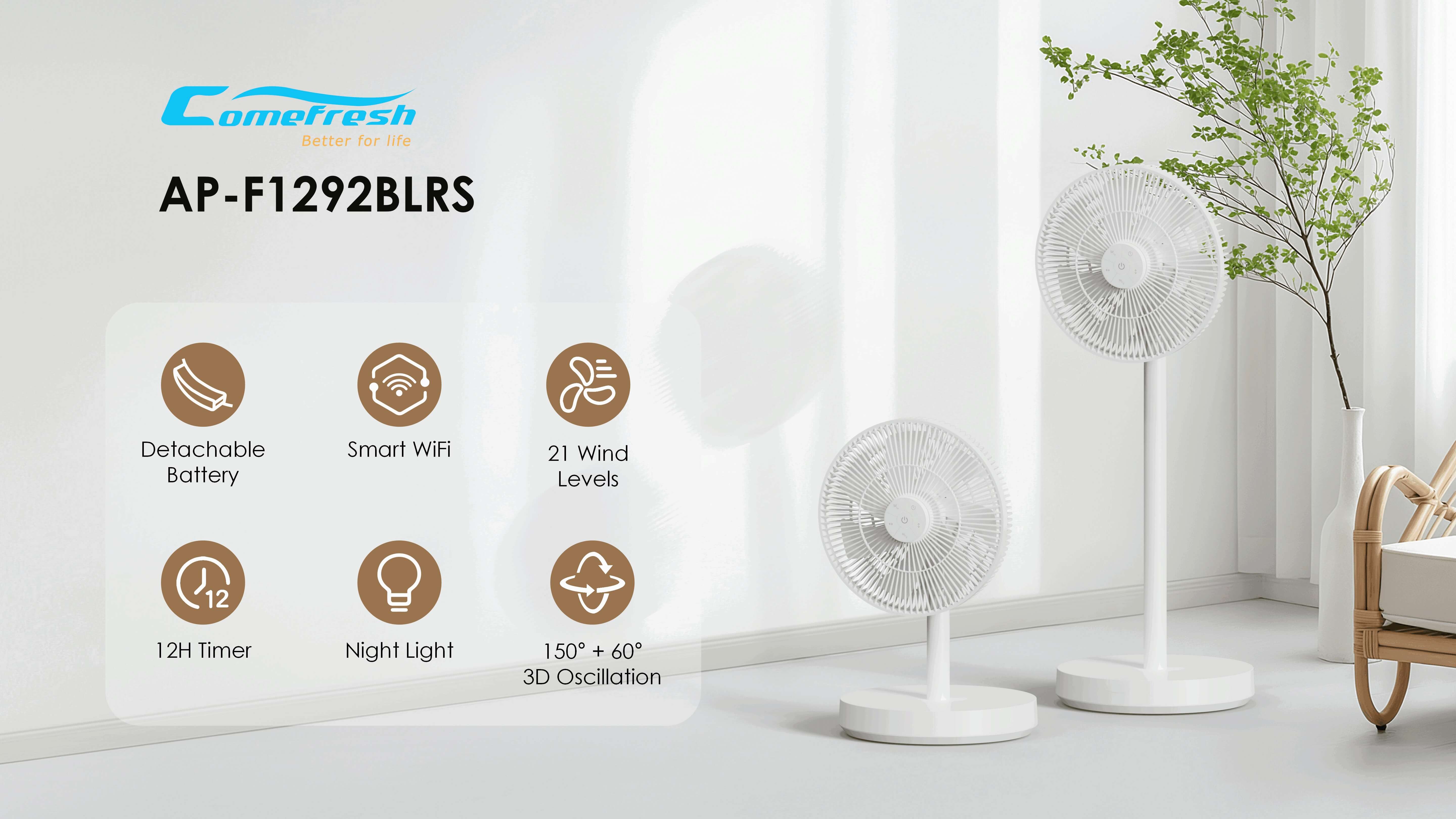 12-inch-Rechargeable-Table-Fan-Stand-Fan-Manufacturer-Factory-Wireless-Floor-Fan-with-Remote