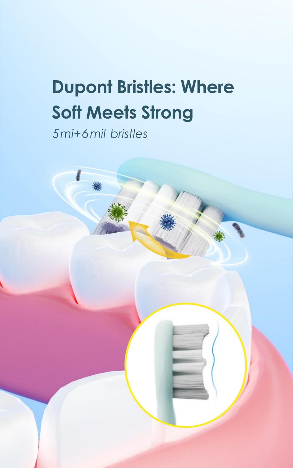 Adults Sonic Electric Toothbrush  Manufacturer 36000 VPM 3 Modes IPX7 Waterproof