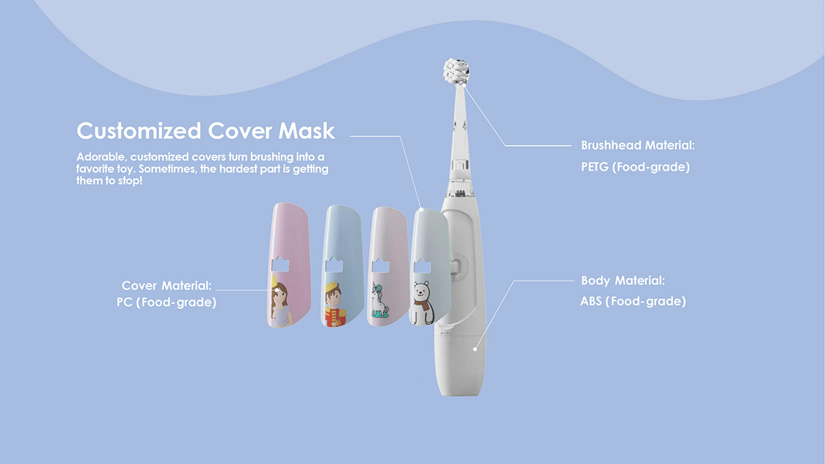 Child Sonic Electric Toothbrush Manufacturer in China