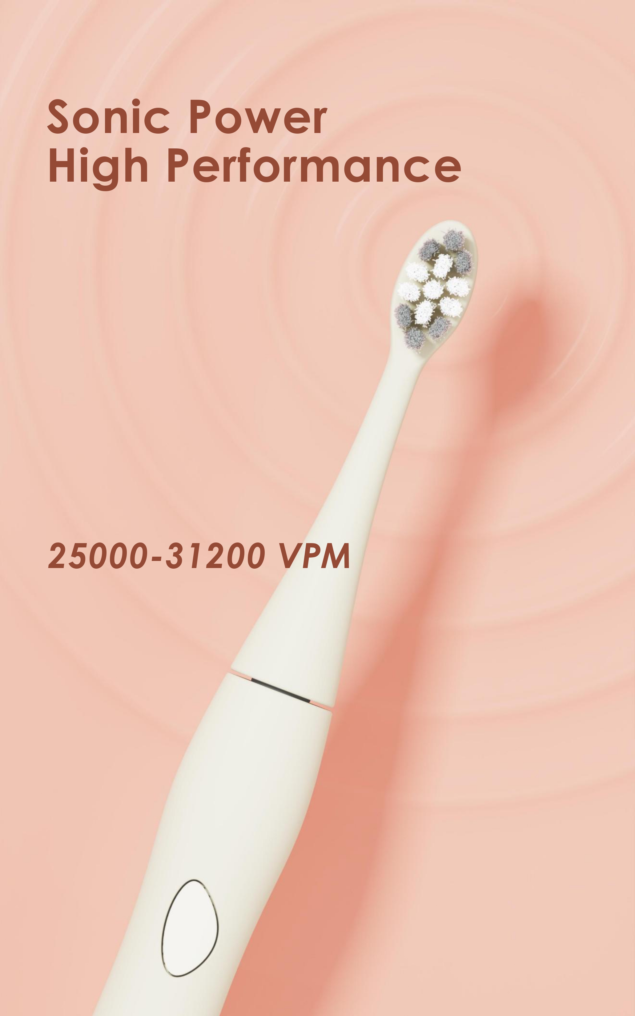 China Adults Sonic Electric Toothbrush Supplier with Type-C Charging 2 Modes IPX7 Waterproof