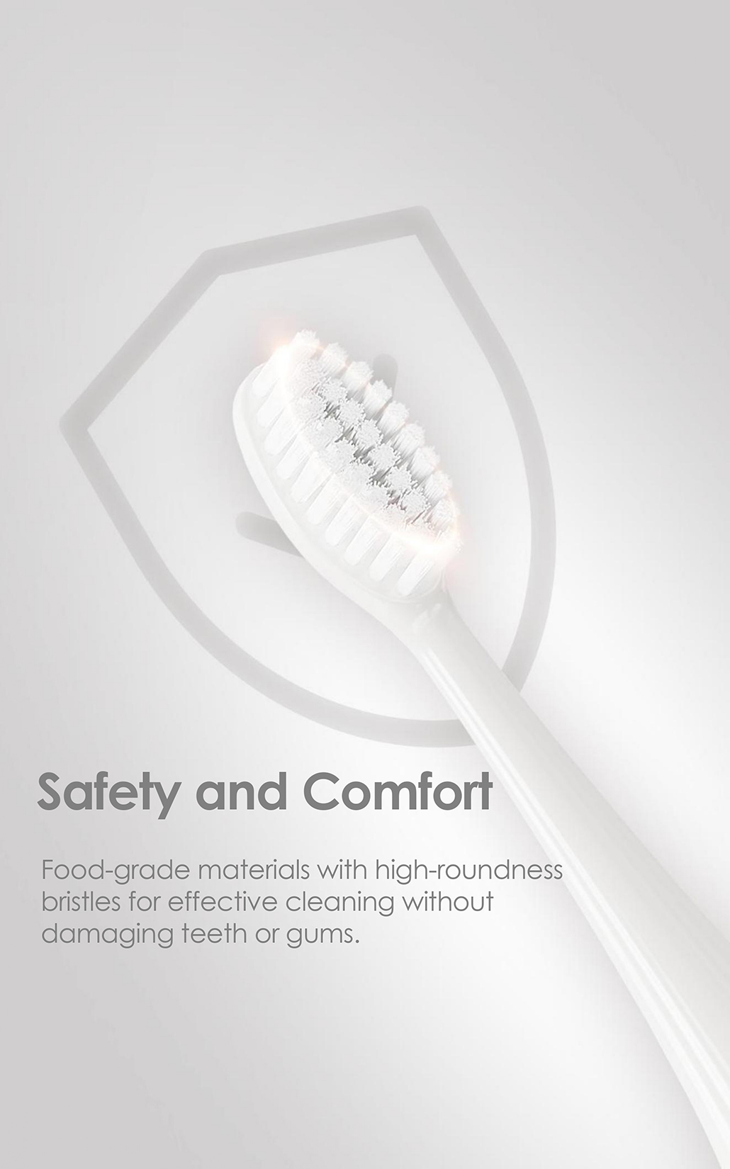 China Electric Toothbrush Factory Ultrasonic Toothbrush for Adults 36000VPM 3 Modes