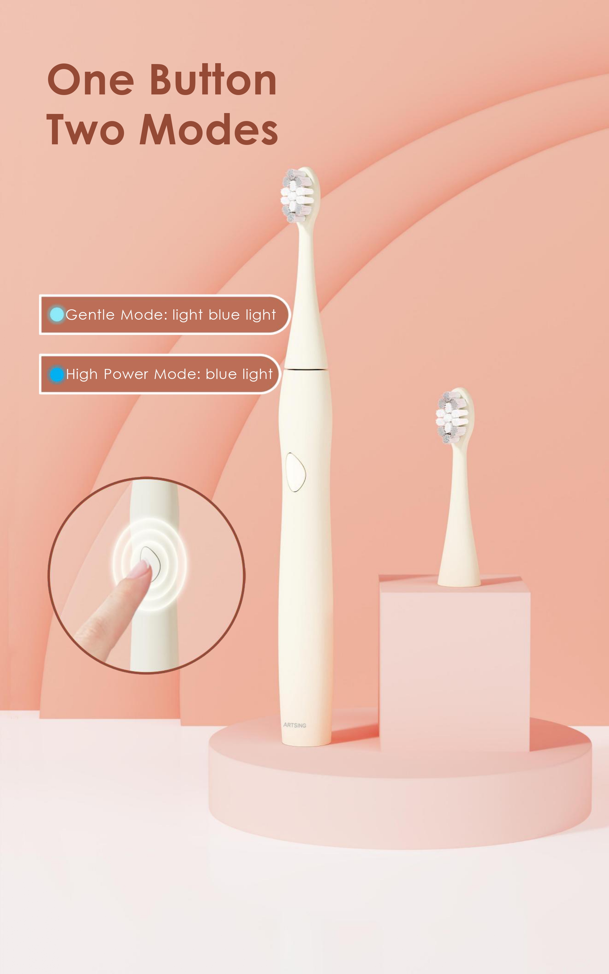 China Electric Toothbrush Factory Ultrasonic Toothbrush for Adults Made in China