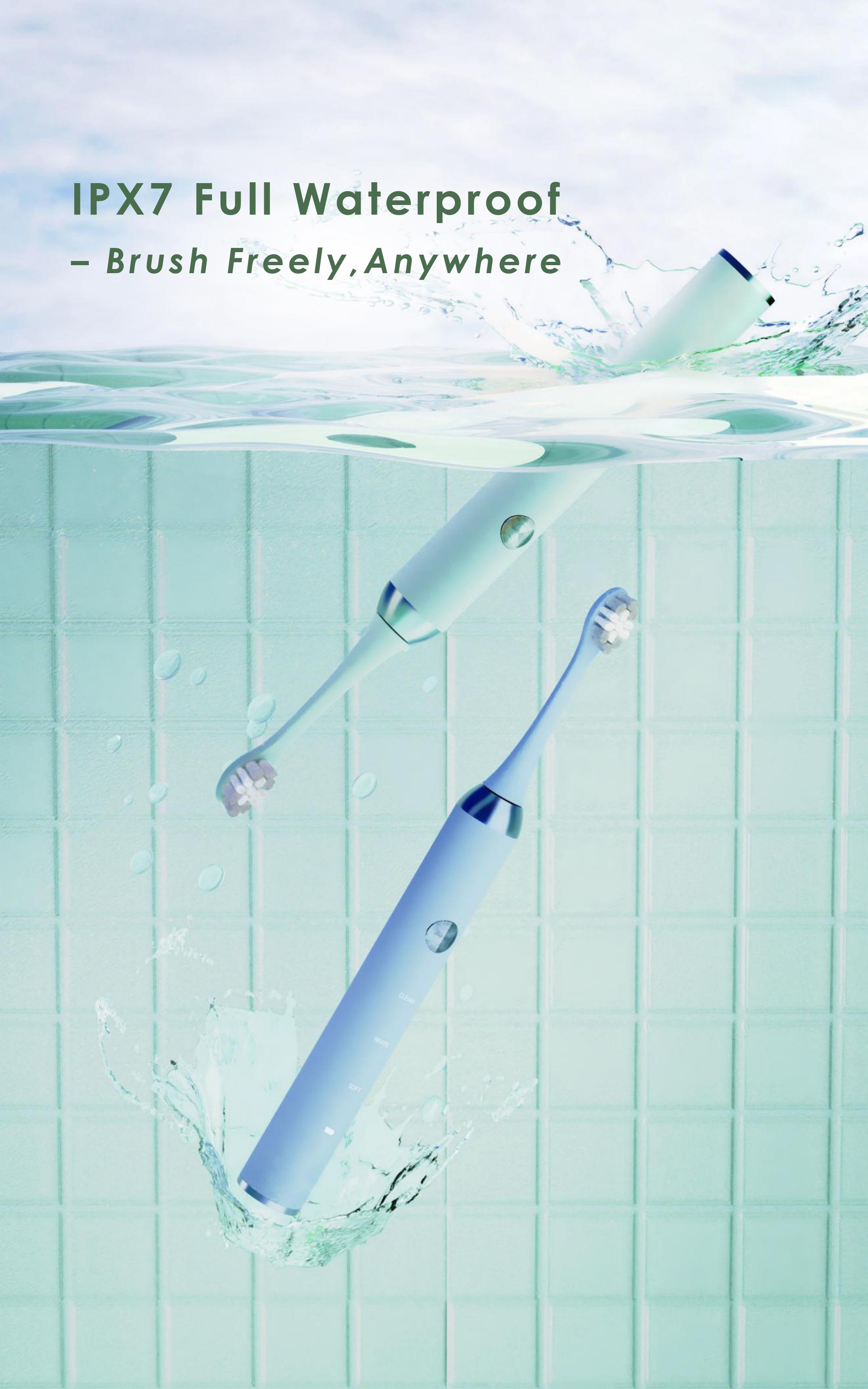 China Electric Toothbrush Factory Ultrasonic Toothbrush  for Adults Made in China