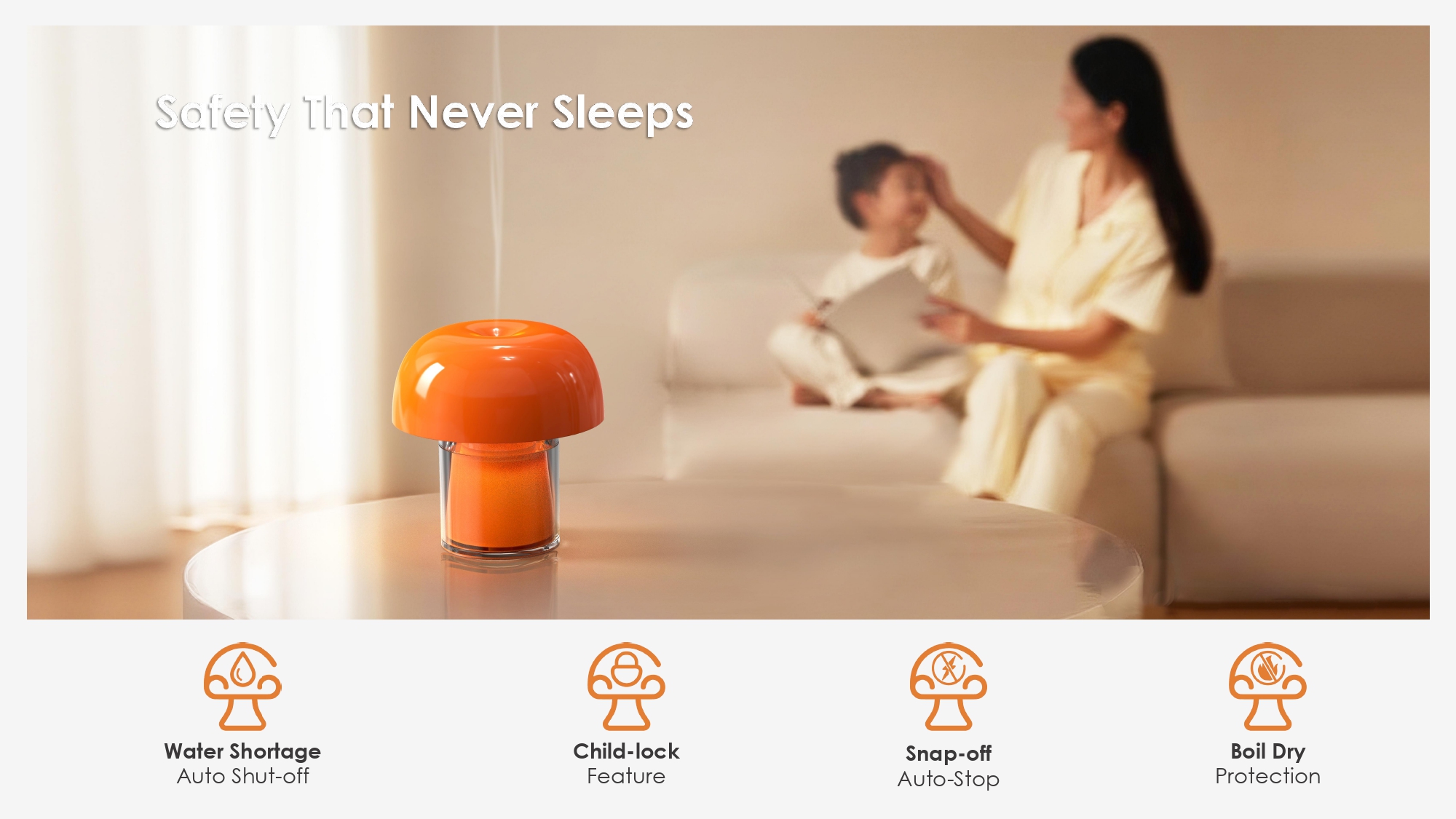 China Humidifier Supplier Baby Humidifier with Night Light for Office Home