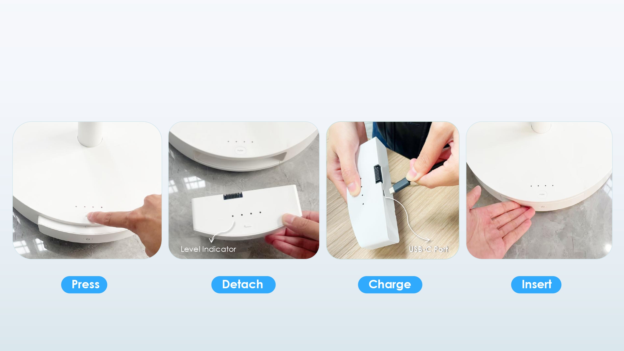 China Wholesale Fan Manufacturer Comefresh Adjustable Rechargeable Stand  Pedestal Fan 150-Degree Oscillating BLDC Motor