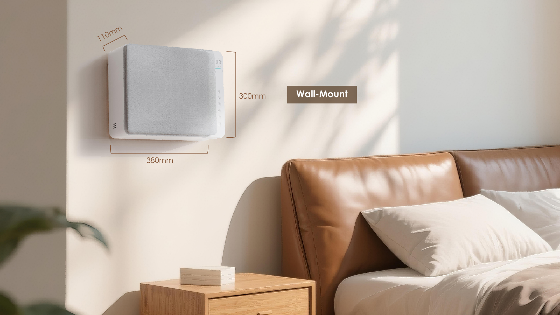 Comefresh-Home -Air-Purifier-for-Dust-Smoke-Smart-Air-Cleaner-Filter-with-PM2.5-Sensor
