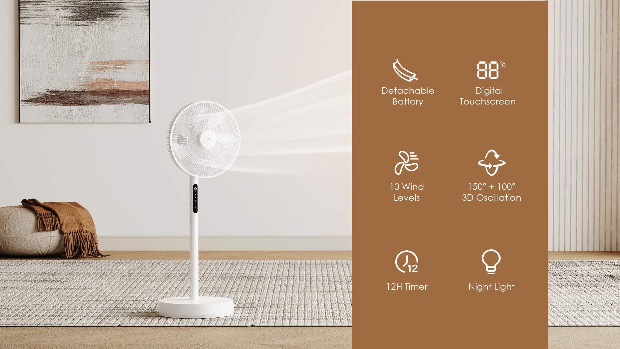Comefresh-Rechargeable-Standing-Fan-Wireless-Pedestal-Floor-Fan-with-Remote-APP Control-AP-F1291BLRS