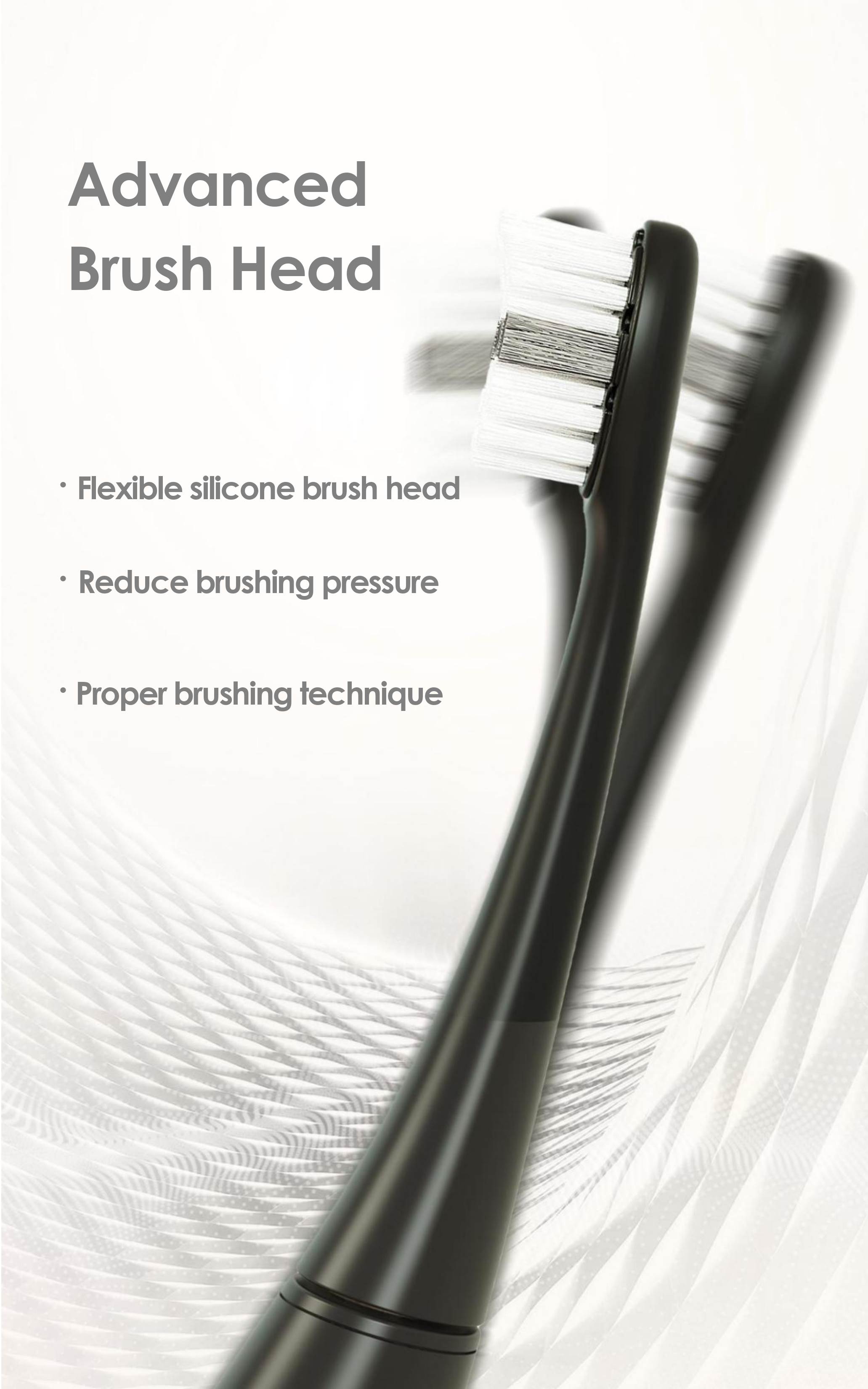 Comefresh Sonic Electric Toothbrush 112 Days Battery Wireless Charging 3 Modes