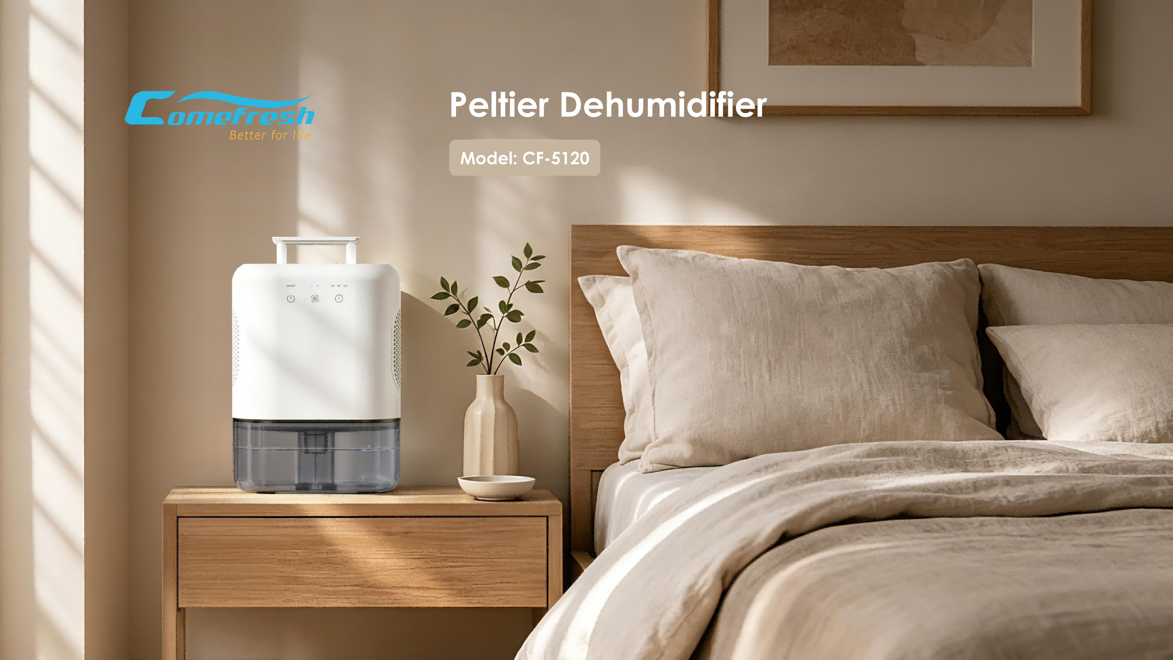 Compact-Peltier-Dehumidifier-Manufacturer-600ml-Day-2L-Tank-Removable-Water-Tank-OEM-ODM