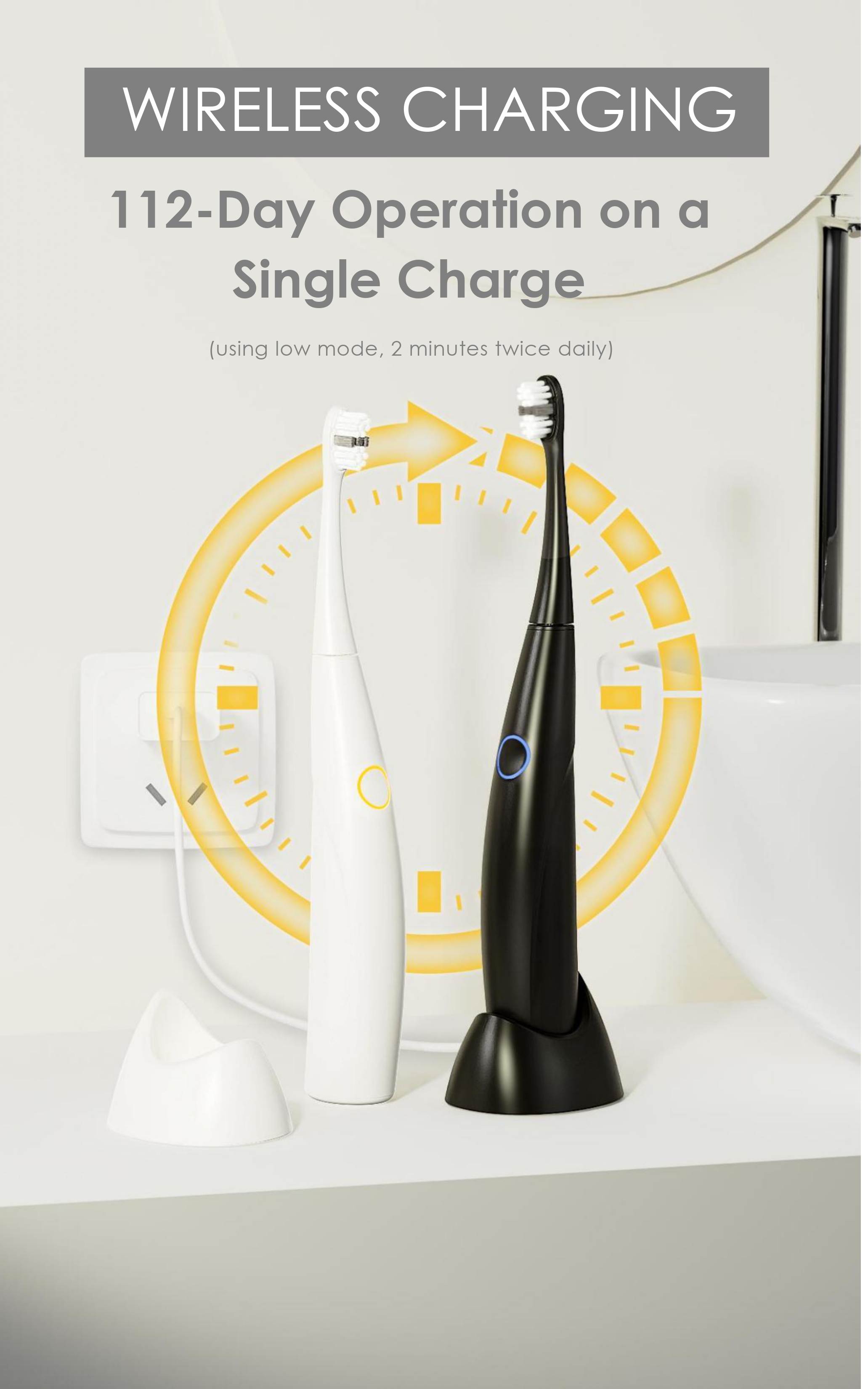 Electric Toothbrush Factory Ultrasonic Toothbrush  for Adults 34800VPM 3 Modes AP-TA16