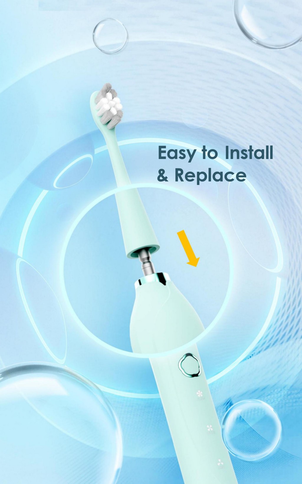 Electric Toothbrush Factory in China, 2-Min Smart Timer, Quiet Operation