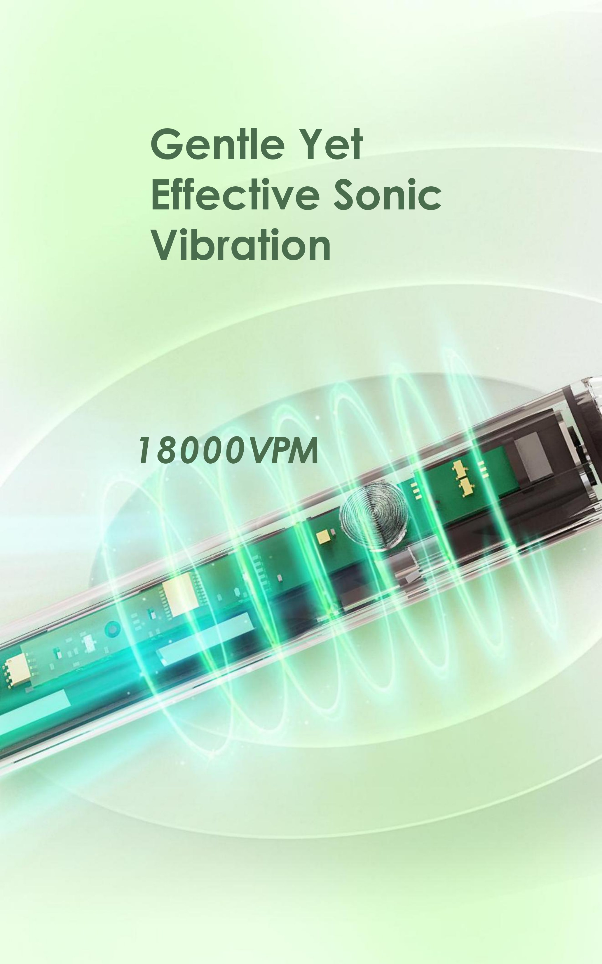 Electric Toothbrush Manufacturer China 18,000 VPM, 52-Day Battery, IPX7 Waterproof