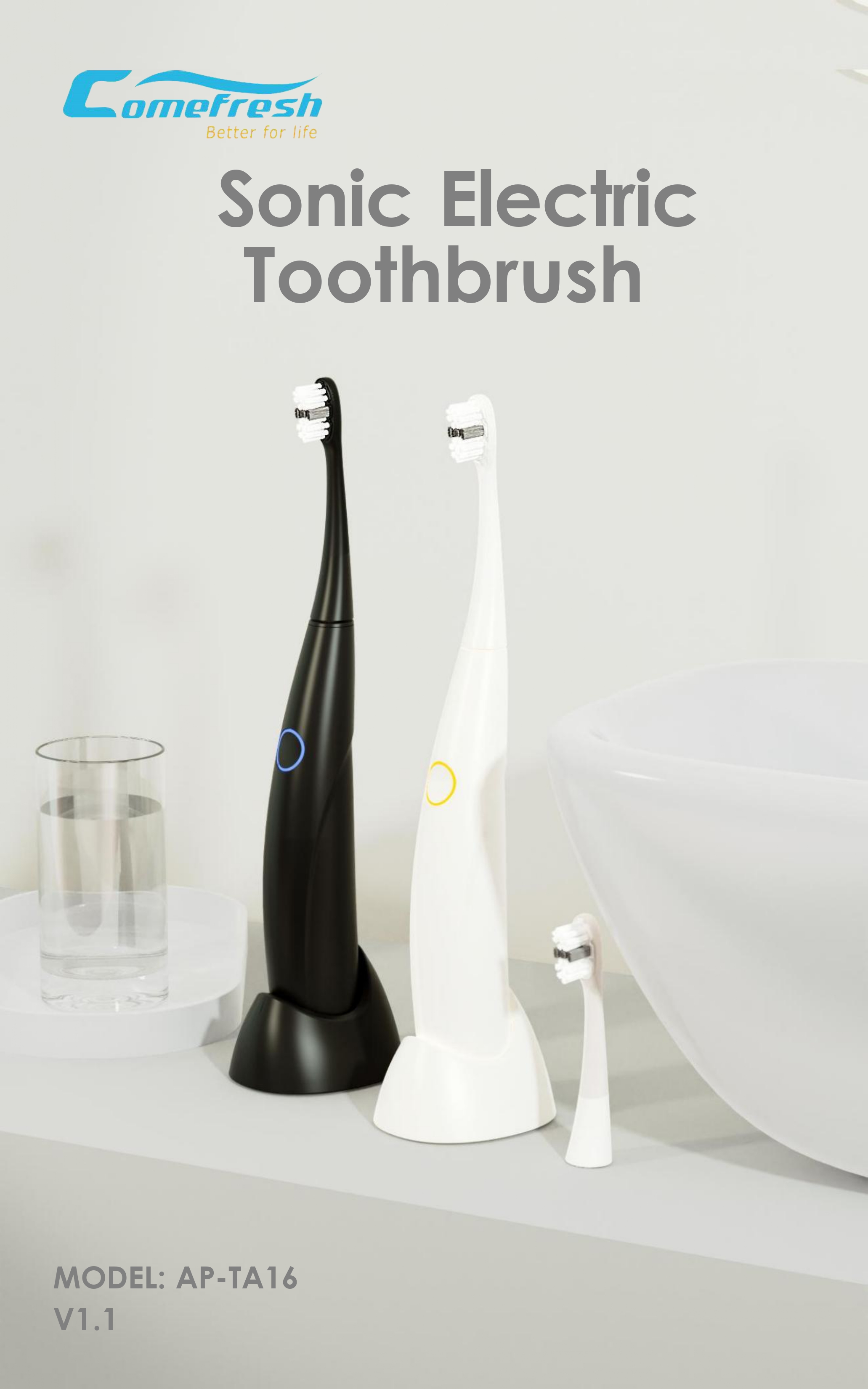 Electric Toothbrush Manufacturer Ultrasonic Toothbrush  for Adults with 3 Modes AP-TA16