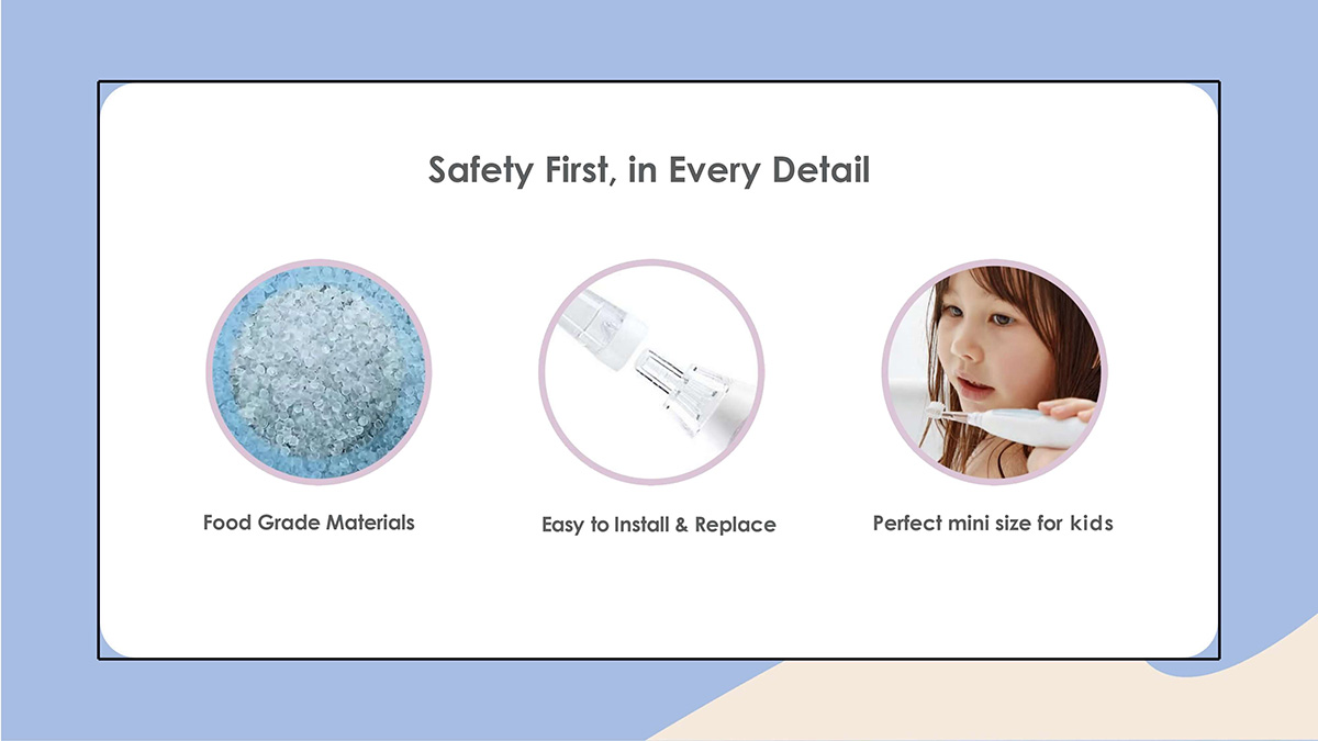 Electric Toothbrush for Kids Learning to Brush, Step-by-Step Guide, Encourages Routine