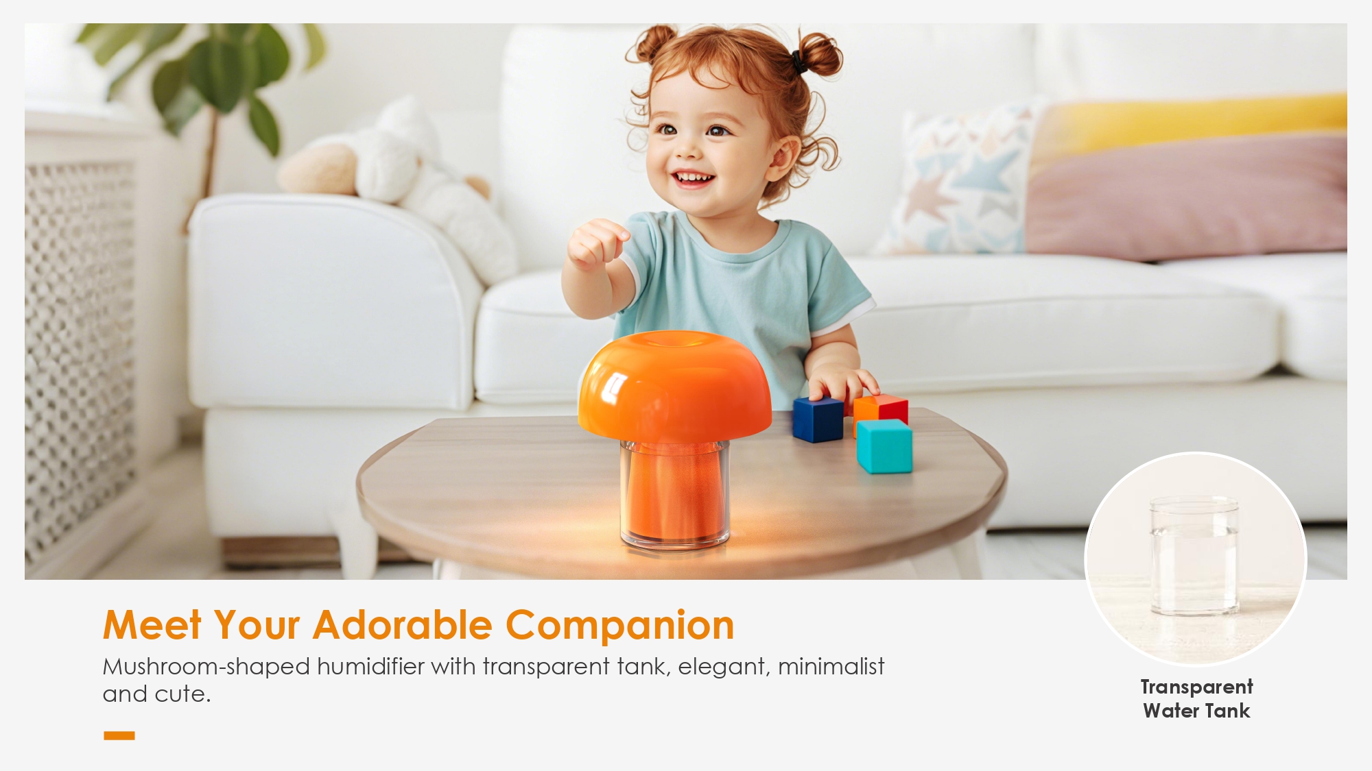 Humidifier Manufacturer Portable Humidifier USB-C Charging Humidifier for Home Bedroom