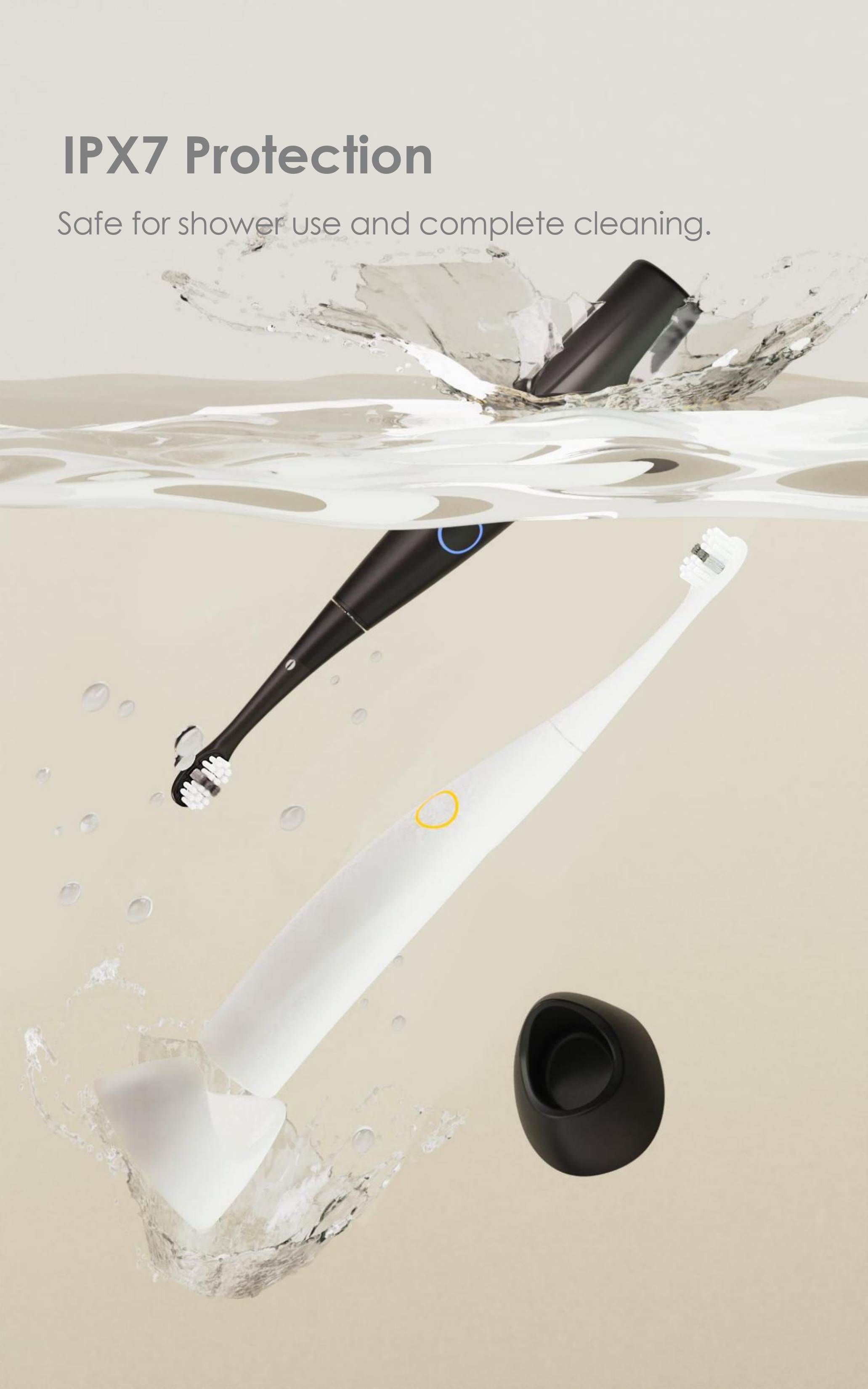 Sonic Electric Toothbrush for Adults Ultrasonic Toothbrush 34800VPM 3 Modes IPX7 Waterproof AP-TA16