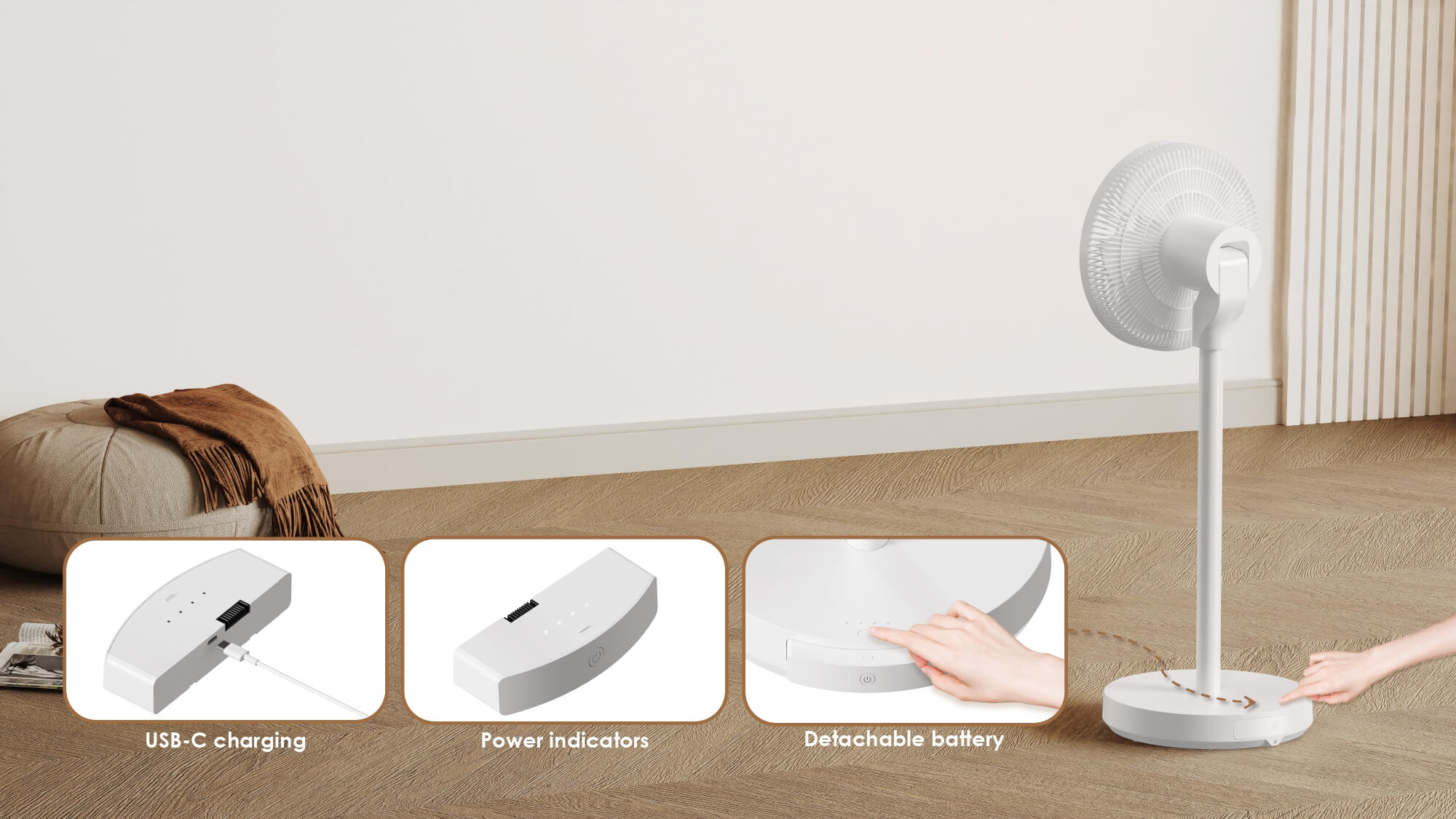 Stand-Floor-Fan-Manufacturer -Factory-Wireless-Pedestal-Floor Fan-with-Remote-AP-F1291BLRS