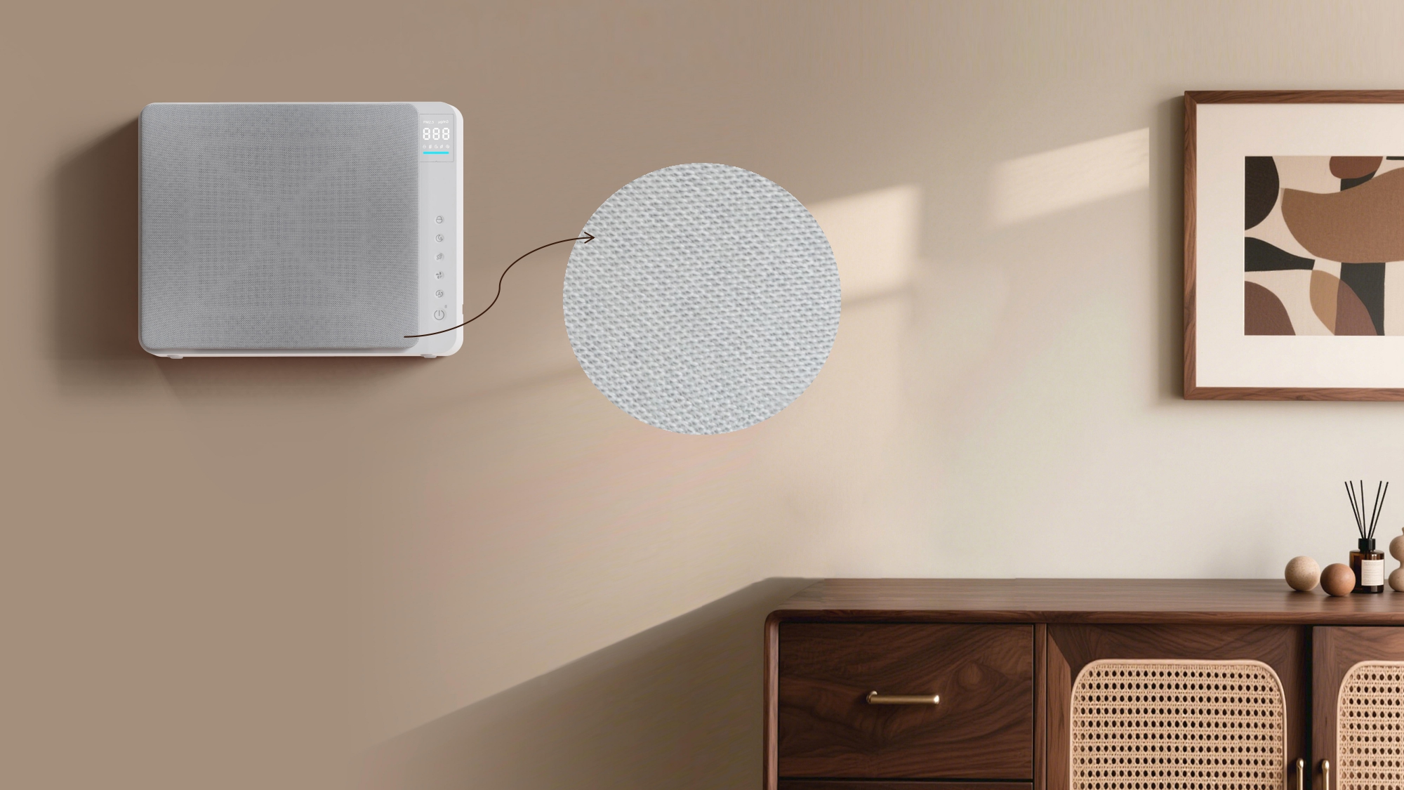 Wall-Mounted-Air-Purifier-Manufacturer-HEPA-Air-Cleaner-for-Home-Pets-Office