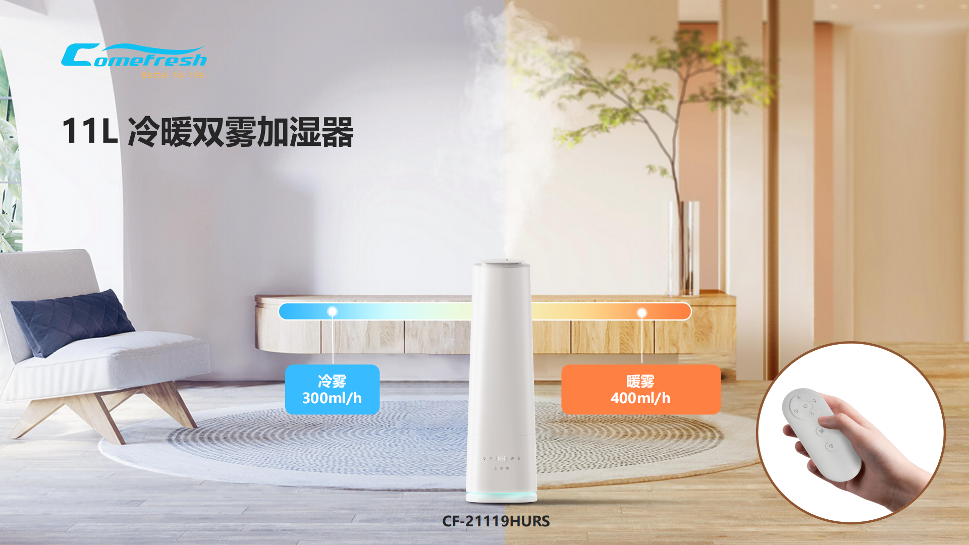 家用卧室静音顶部加水加湿器供应商
